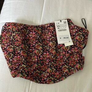 Zara corset top size extra small